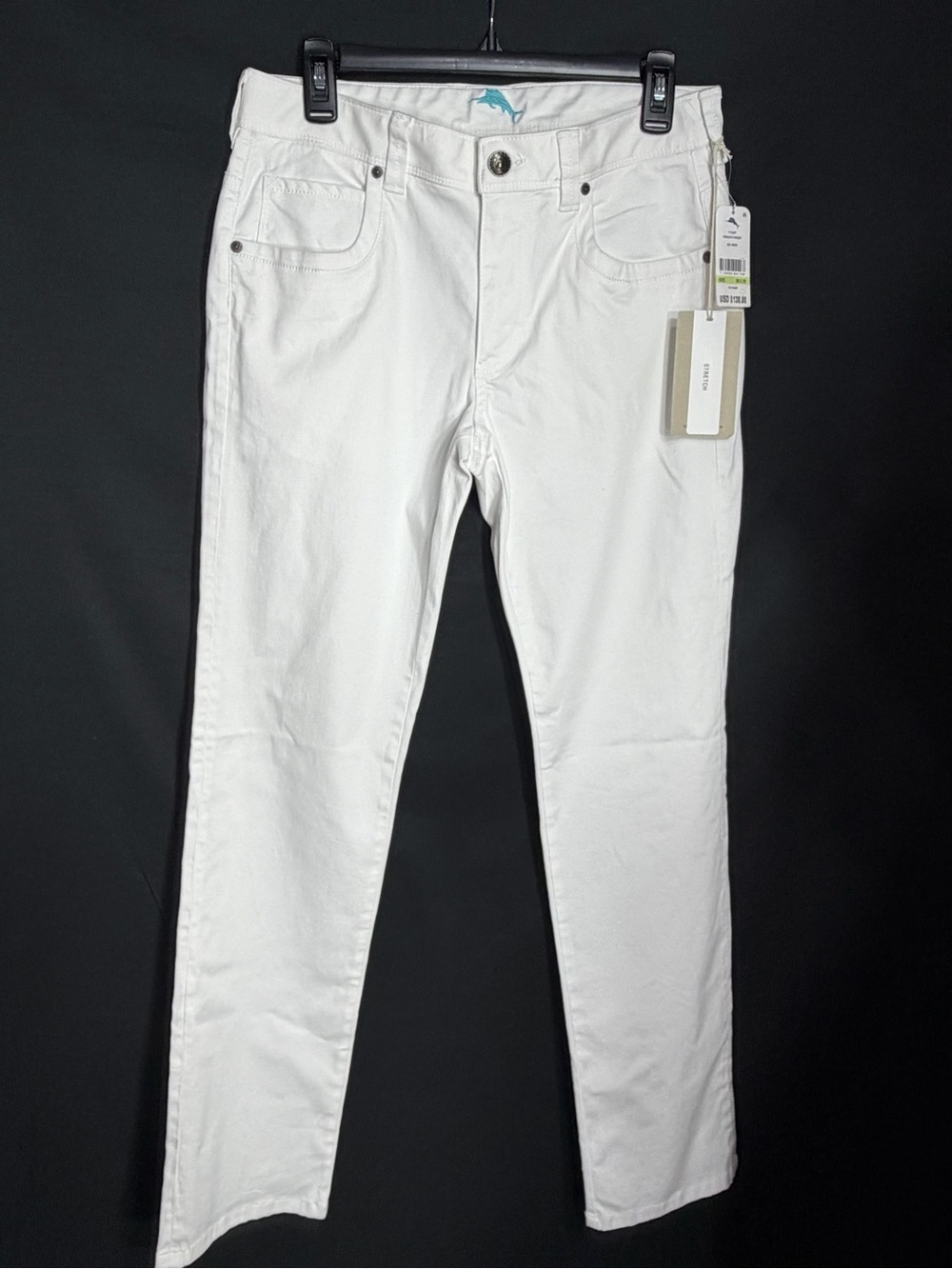 Tommy Bahama Slim Straight White Men's Jeans size 30x32